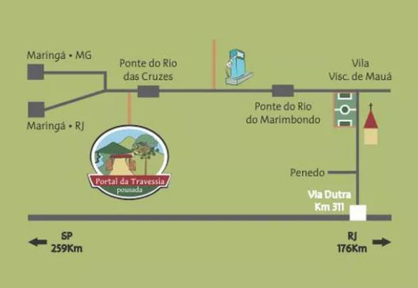 Pousada Sítio Portal da Travessia Visconde De Maua Exterior foto